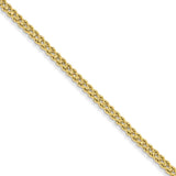 Solid,Diamond Cut,Polished,14K Yellow Gold,Lobster Clasp