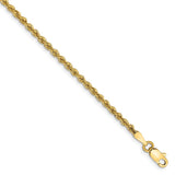 Solid,14K Yellow Gold,Lobster Clasp