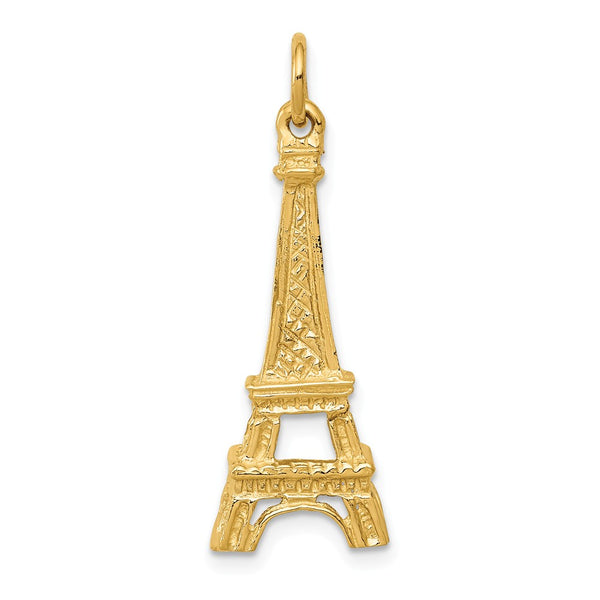 Solid,Casted,Polished,14K Yellow Gold