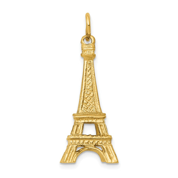 Solid,Casted,Polished,3-D,14K Yellow Gold,Textured
