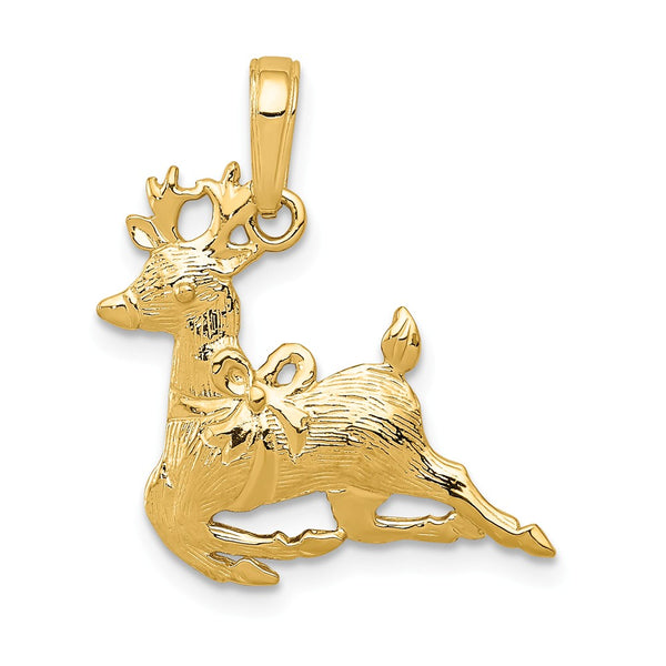 Casted,Polished,14K Yellow Gold,Open Back,Textured