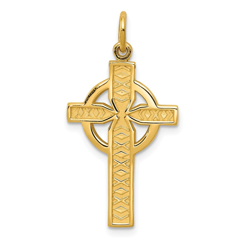 Solid,Casted,Polished,14K Yellow Gold