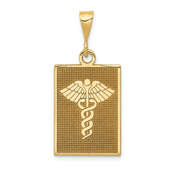Solid,Casted,Polished,14K Yellow Gold,Not Engraveable,Textured,Textured Back