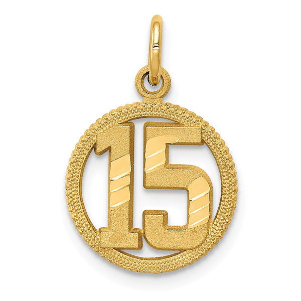 Casted,Diamond Cut,Polished,Satin,14K Yellow Gold