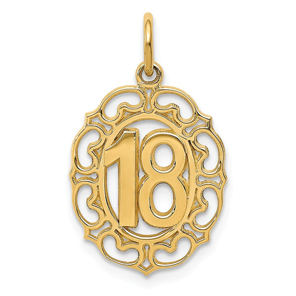 Casted,Polished,Satin,14K Yellow Gold