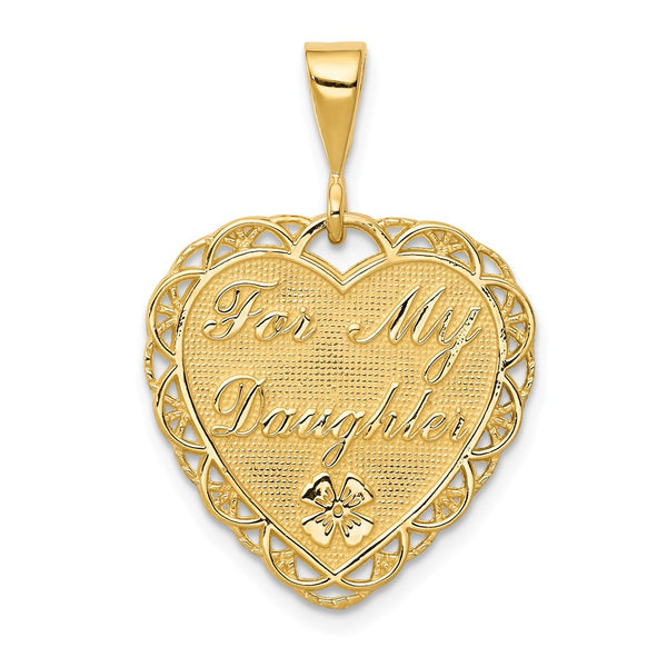 Solid,Casted,Polished,Satin,14K Yellow Gold,Reversible