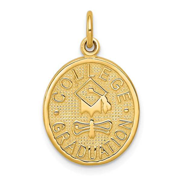 Solid,Casted,Polished,Satin,14K Yellow Gold,Not Engraveable,Textured Back
