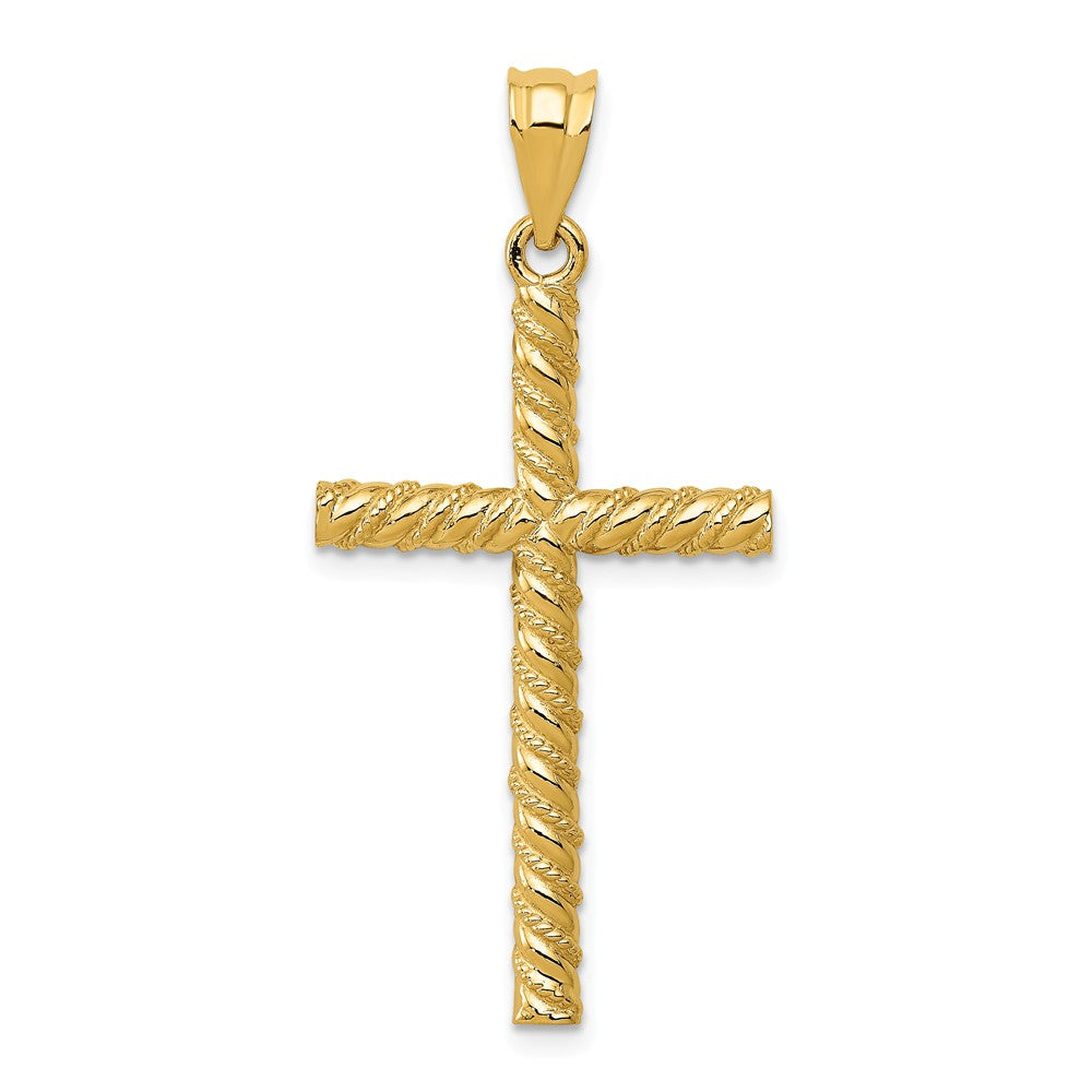 Solid,Casted,Diamond Cut,Satin,14K Yellow Gold,Open Back