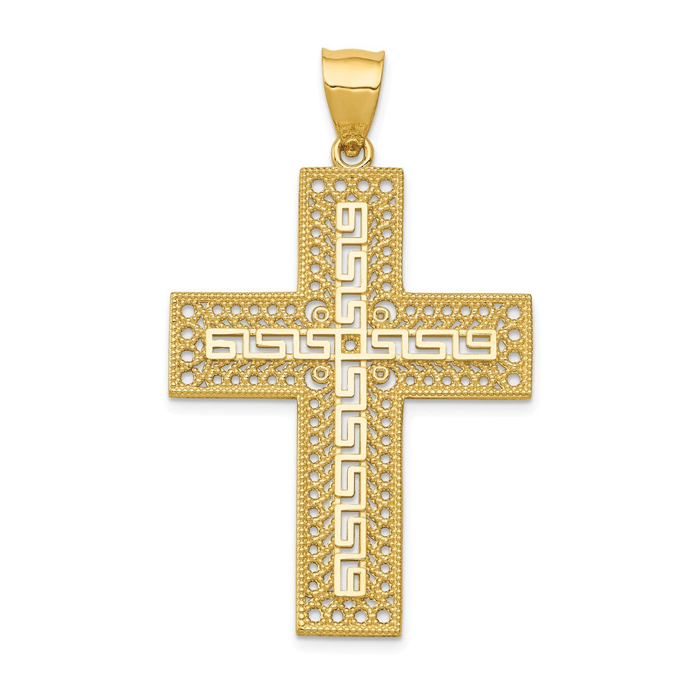 Casted,Diamond Cut,Polished,Satin,14K Yellow Gold,Open Back,Filigree