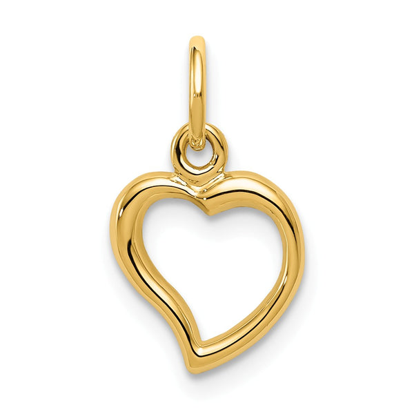 Solid,Casted,Polished,14K Yellow Gold,Flat Back