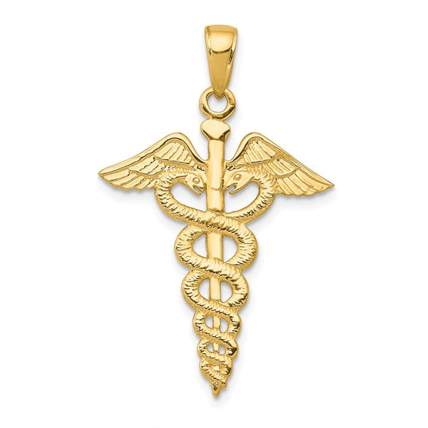 Solid,Casted,Polished,14K Yellow Gold,Not Engraveable,Textured Back