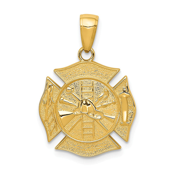 Solid,Polished,14K Yellow Gold,Reversible,Textured