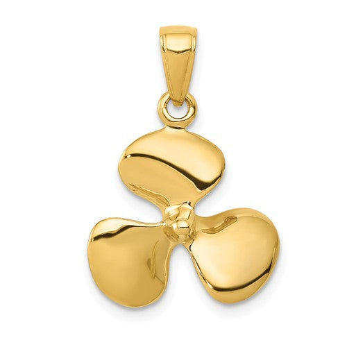 Pendants & Charms,Gold,Yellow,14K,22 mm,16 mm,Each,Nautical,Between $200-$400
