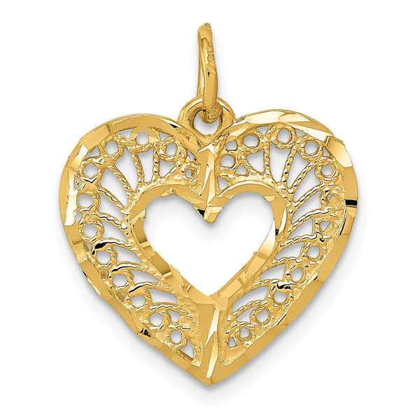 Solid,Casted,Diamond Cut,14K Yellow Gold