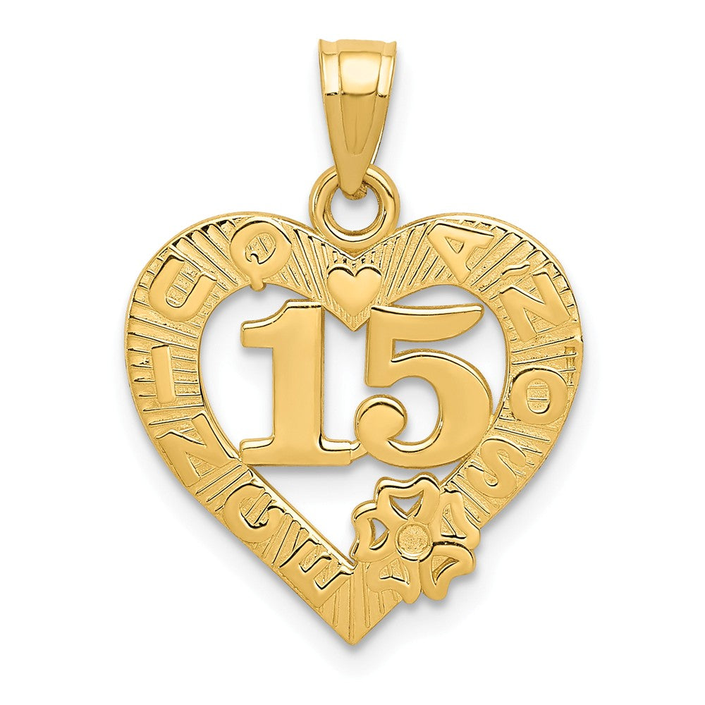 Polished,14K Yellow Gold,Textured