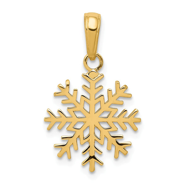 Solid,Casted,Polished,14K Yellow Gold