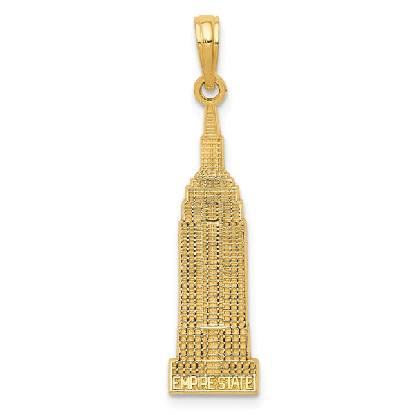 Polished,Satin,14K Yellow Gold,Textured Back,Flat