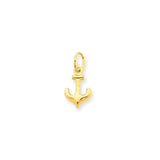 Pendants & Charms,Gold,Yellow,14K,16 mm,8 mm,Each,Nautical,Under $100