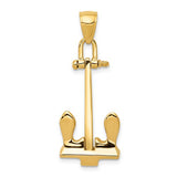 Pendants & Charms,Gold,Yellow,14K,36 mm,14 mm,Each,Nautical,Between $400-$600