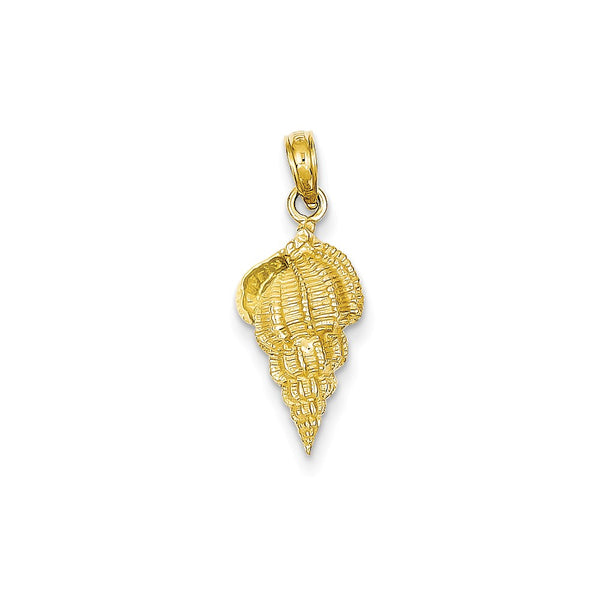 Solid,Casted,Polished,14K Yellow Gold,Open Back,Textured