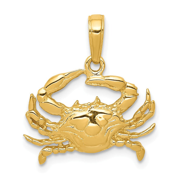 Solid,Casted,Polished,14K Yellow Gold,Open Back