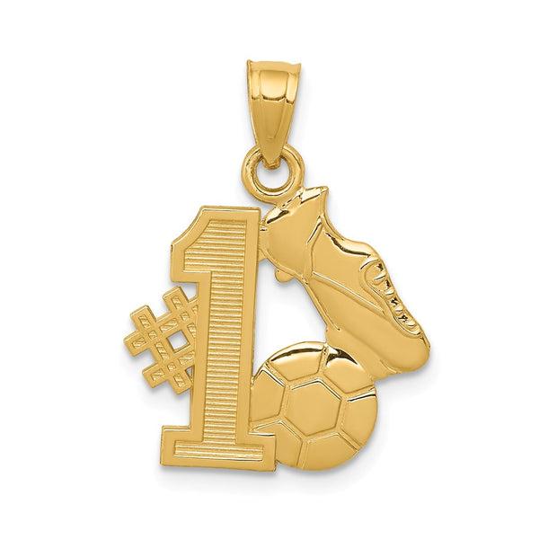 Polished,14K Yellow Gold,Textured Back