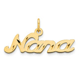 Solid,Casted,Diamond Cut,Polished,Satin,14K Yellow Gold