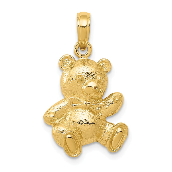 Solid,Casted,Satin,14K Yellow Gold,Open Back
