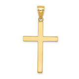 Solid,Polished,14K Yellow Gold,Polished Back