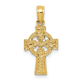 Polished,14K Yellow Gold,Textured,Textured Back