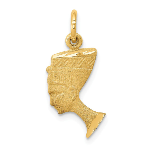 Solid,Casted,Satin,14K Yellow Gold