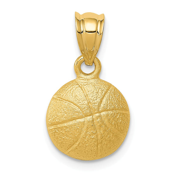 Solid,Casted,Satin,14K Yellow Gold,Open Back,Textured Back