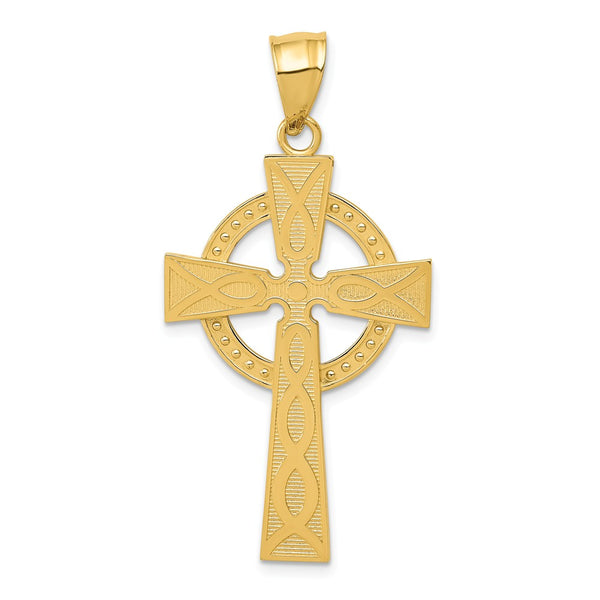 Solid,Casted,Polished,14K Yellow Gold