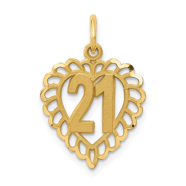 Casted,Polished,Satin,14K Yellow Gold,Jump Ring