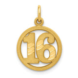 Casted,Diamond Cut,Polished,Satin,14K Yellow Gold,Jump Ring