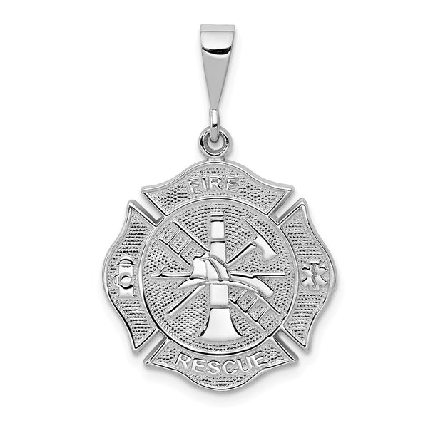 Solid,Casted,Polished,14K White Gold,Not Engraveable,Textured Back