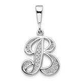 Solid,Casted,Polished,14K White Gold,Filigree