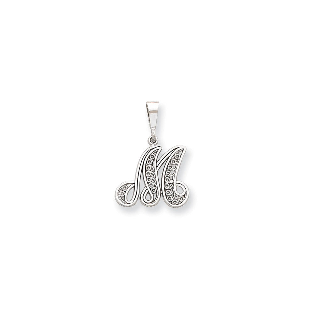 Solid,Casted,Polished,14K White Gold,Filigree