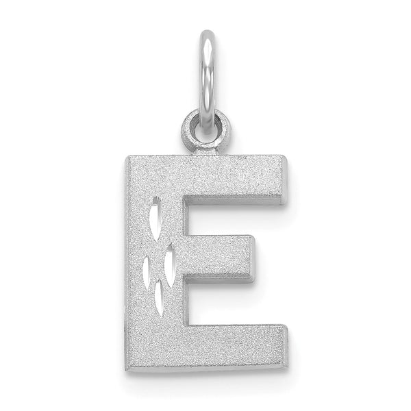 Solid,Casted,Diamond Cut,Satin,14K White Gold