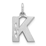 Solid,Casted,Diamond Cut,Satin,14K White Gold