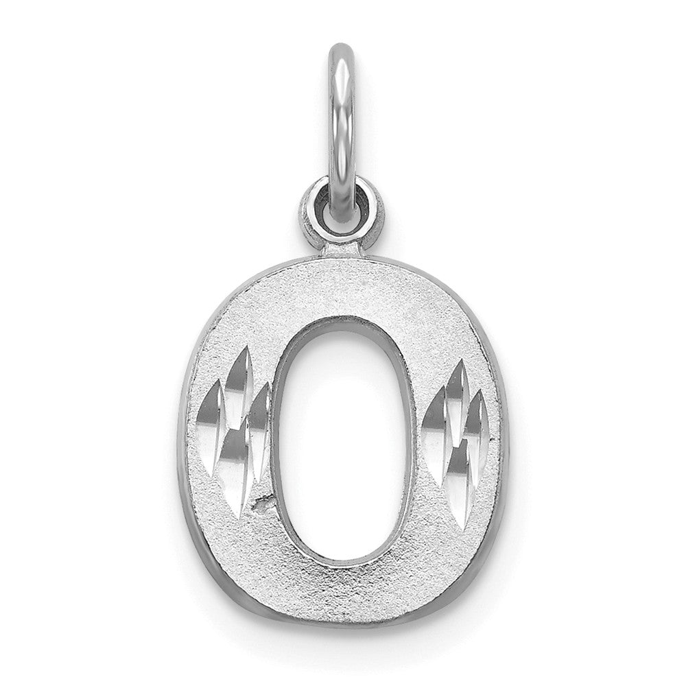 Solid,Casted,Diamond Cut,Satin,14K White Gold