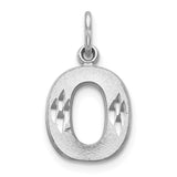 Solid,Casted,Diamond Cut,Satin,14K White Gold
