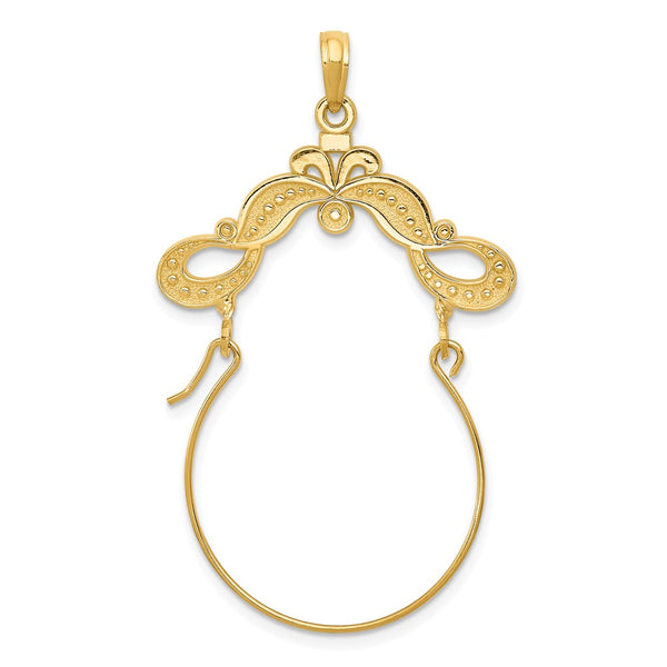 Solid,Casted,Polished,Satin,14K Yellow Gold