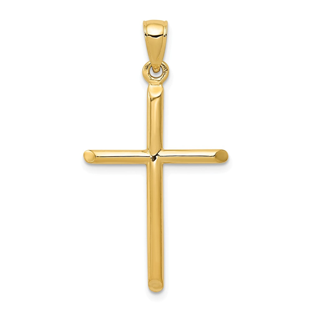 Solid,Casted,Polished,14K Yellow Gold