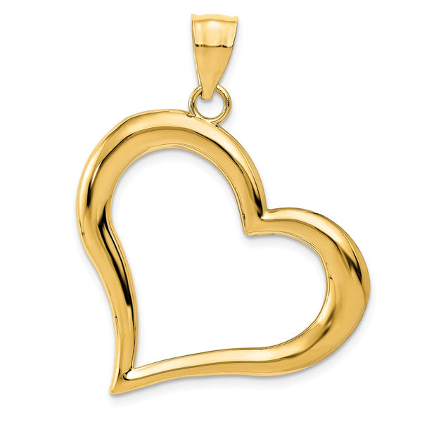 Casted,Polished,14K Yellow Gold,Open Back