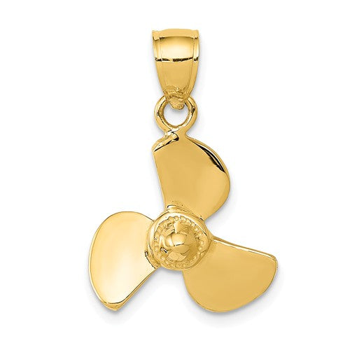 Pendants & Charms,Gold,Yellow,14K,23 mm,15 mm,Each,Nautical,Between $100-$200