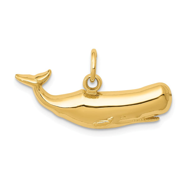 Solid,Casted,Polished,14K Yellow Gold,Open Back