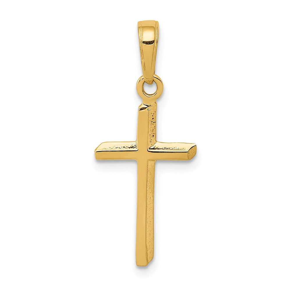 Solid,Casted,Polished,14K Yellow Gold,Textured,Textured Back
