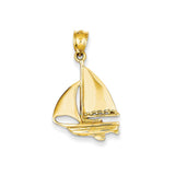 Pendants & Charms,Gold,Yellow,14K,28 mm,16 mm,Each,Nautical,Between $100-$200