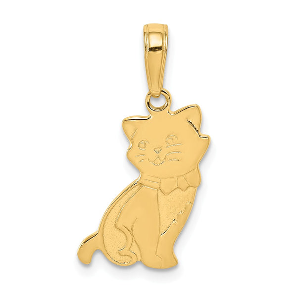 Polished,14K Yellow Gold,Flat